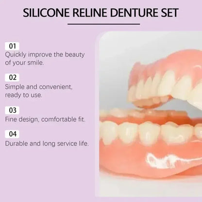 Denture Reliner Kit for Comfortable Custom Fit at Home - EverGrowMarkeplace