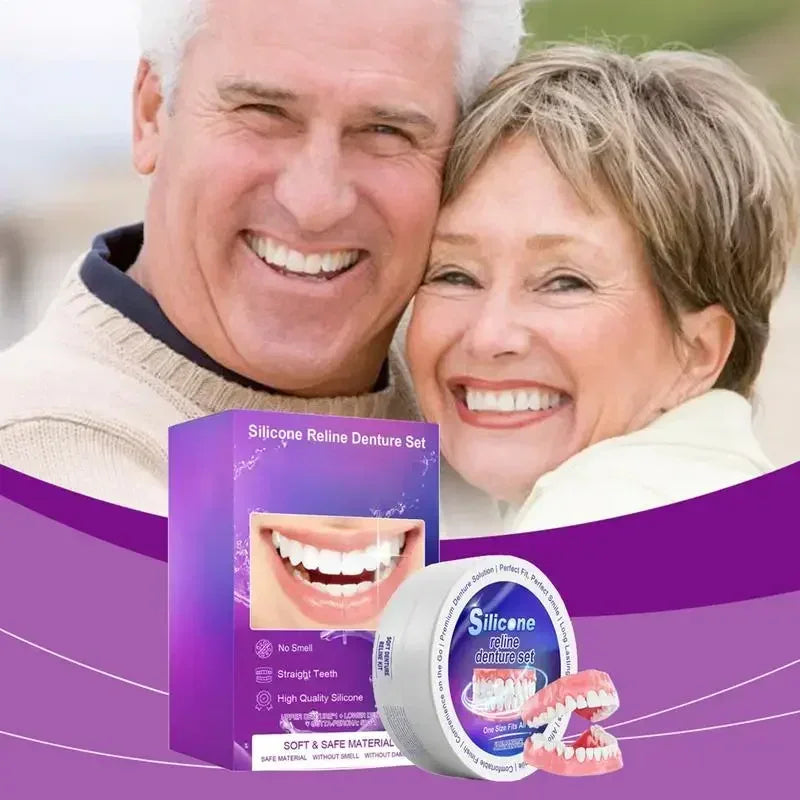 Denture Reliner Kit for Comfortable Custom Fit at Home - EverGrowMarkeplace