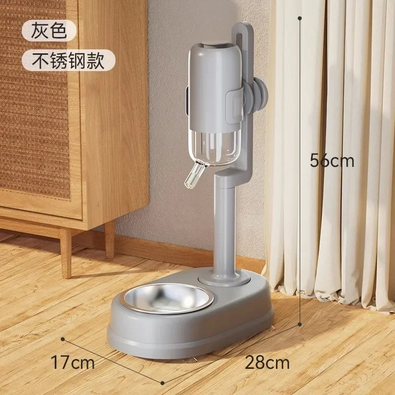 Automatic No-Drip Pet Water Feeder Bowl Dispenser