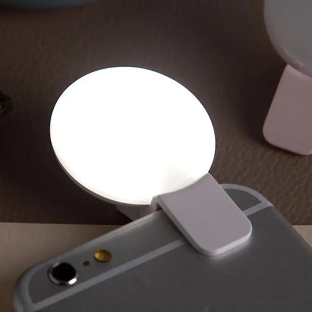 Mini Clip-On Selfie Ring Light For Mobile Phones - EverGrowMarkeplace