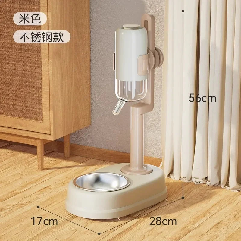Automatic No-Drip Pet Water Feeder Bowl Dispenser