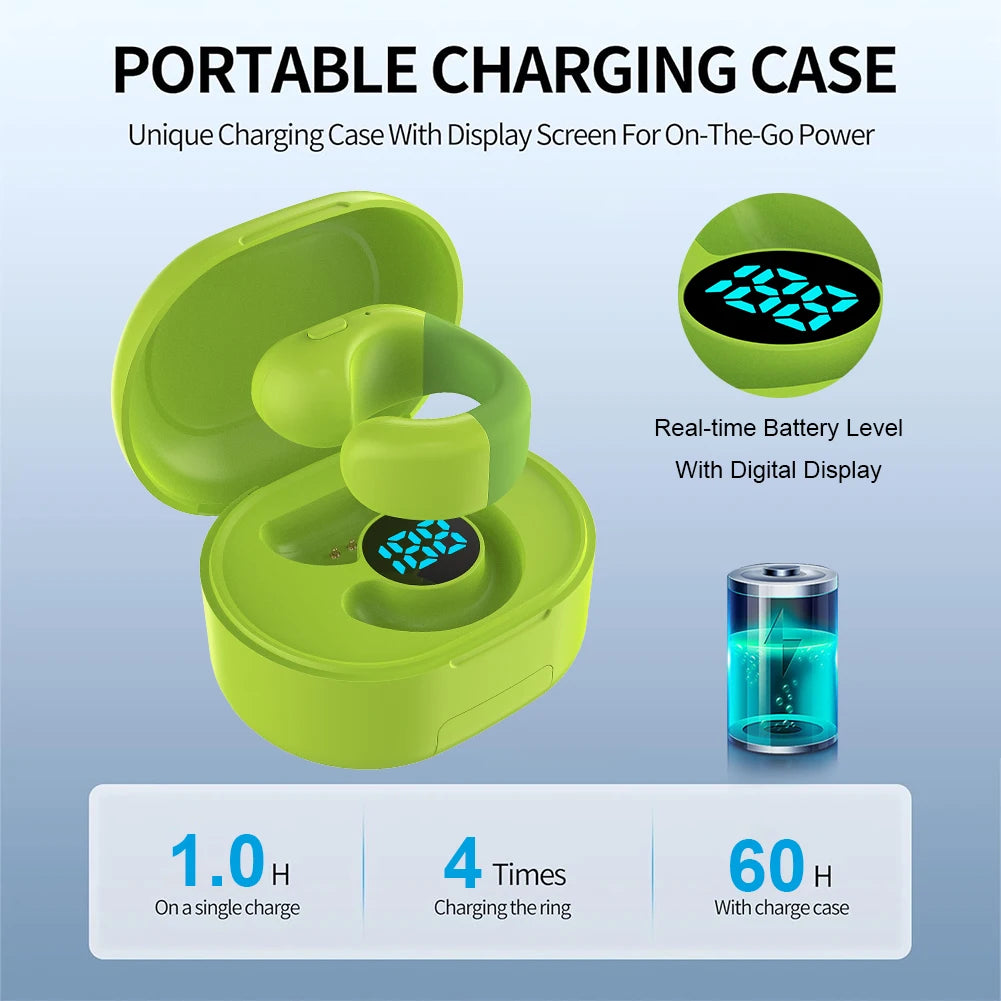 Bluetooth Scrolling Ring Remote with Charging Case