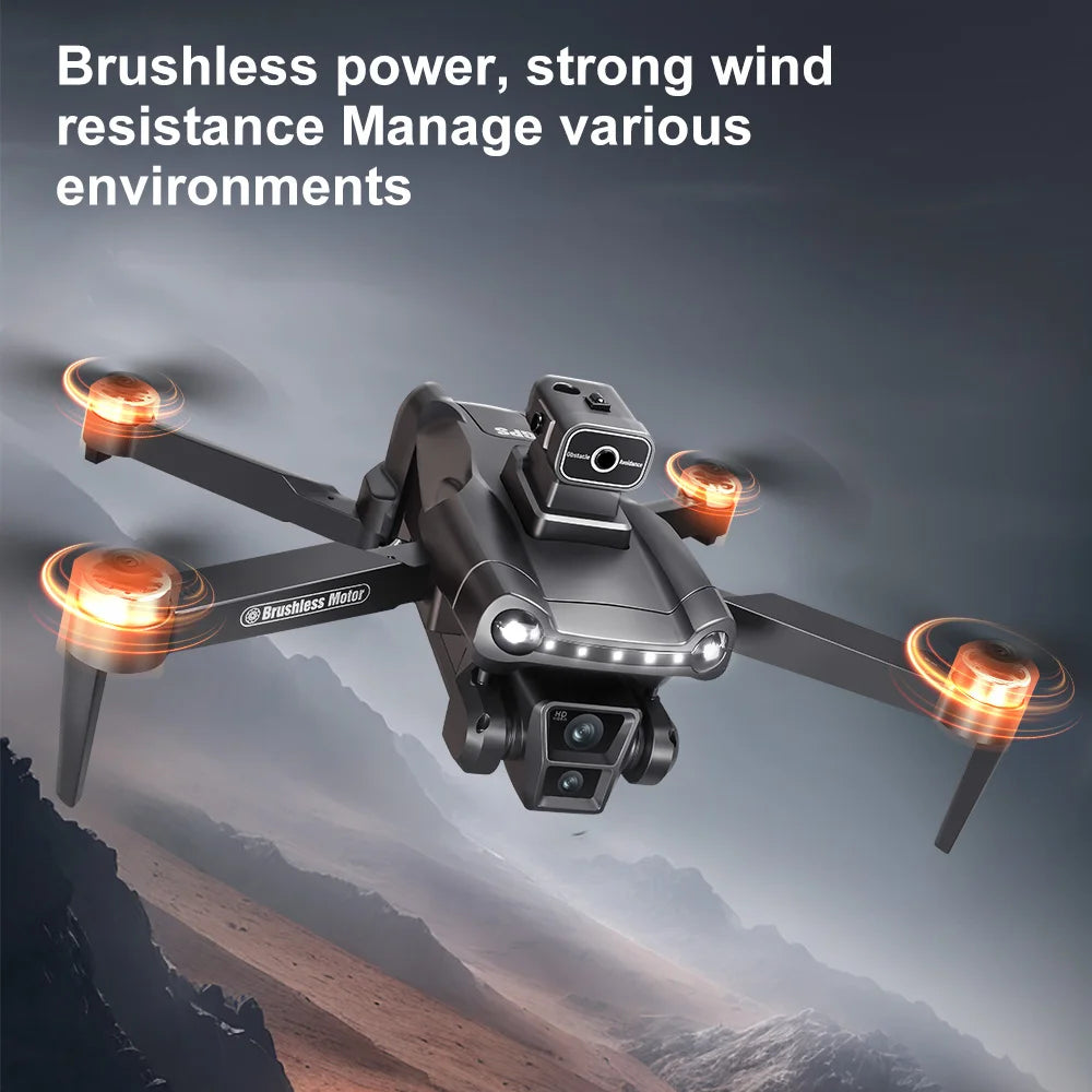 8K GPS Camera Drone With Screen – Foldable FPV Quadcopter