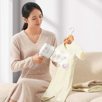 Handheld Garment Steamer Iron – Fast Heat & Powerful Steam - EverGrowMarkeplace