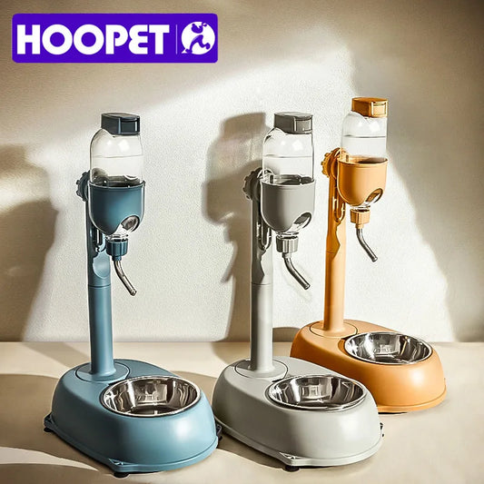 Automatic Pet Water Dispenser Bowl With Food Container