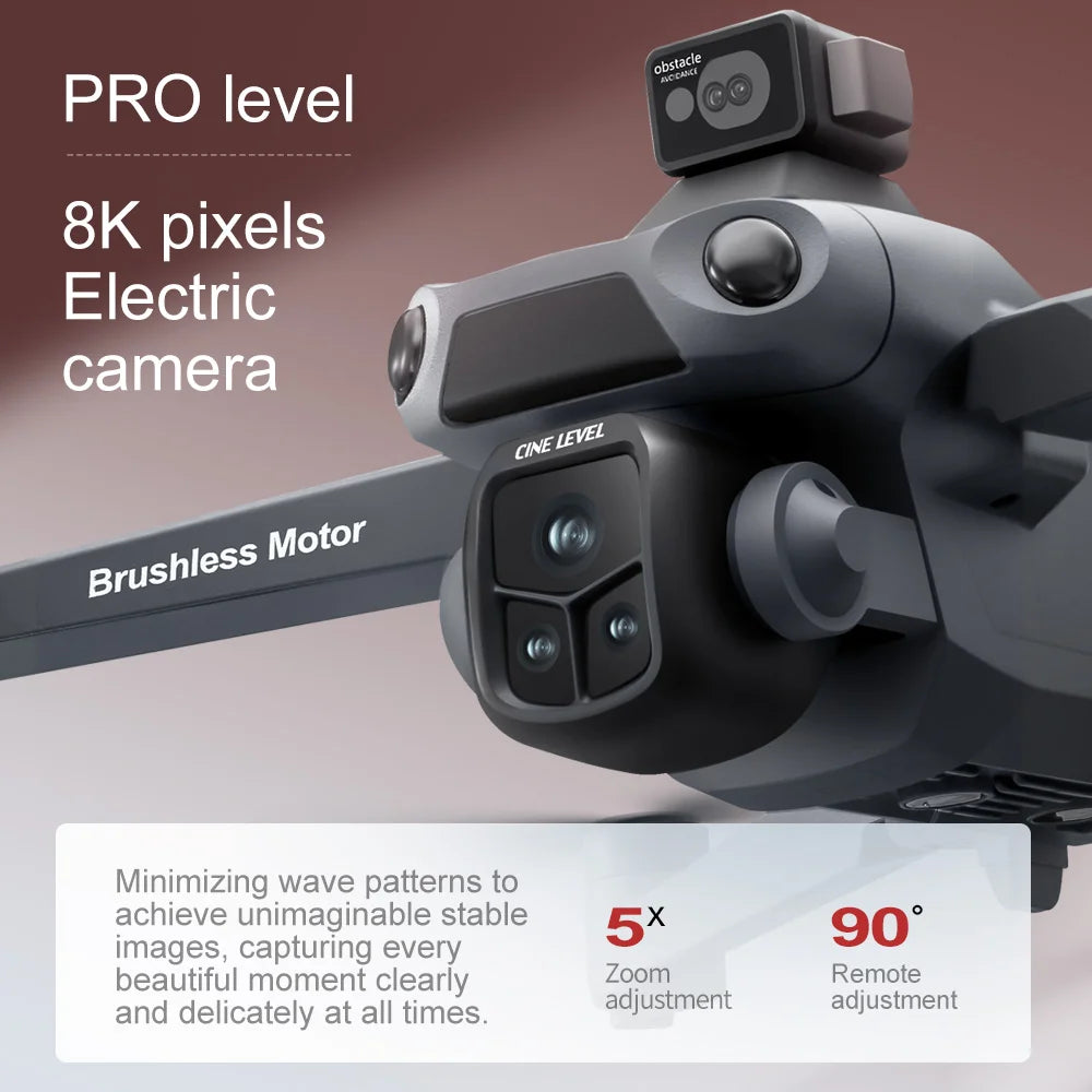 8K Camera GPS Drone With Laser 360° Obstacle Avoidance