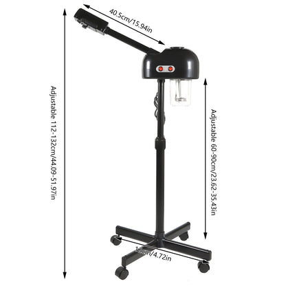 Ozone Facial Steamer 750 ml – Adjustable Floor Stand - EverGrowMarkeplace
