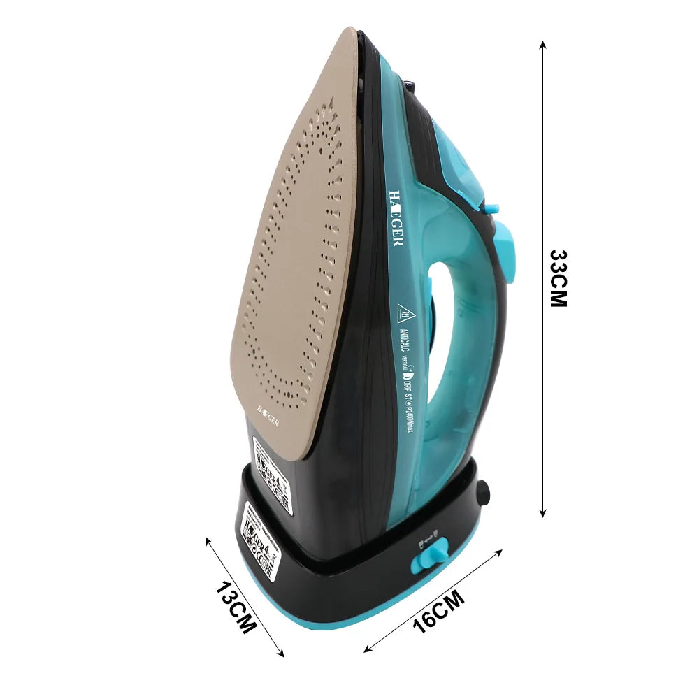 Wireless Steam Iron for Clothes 2400W With 350 ml Tank - EverGrowMarkeplace