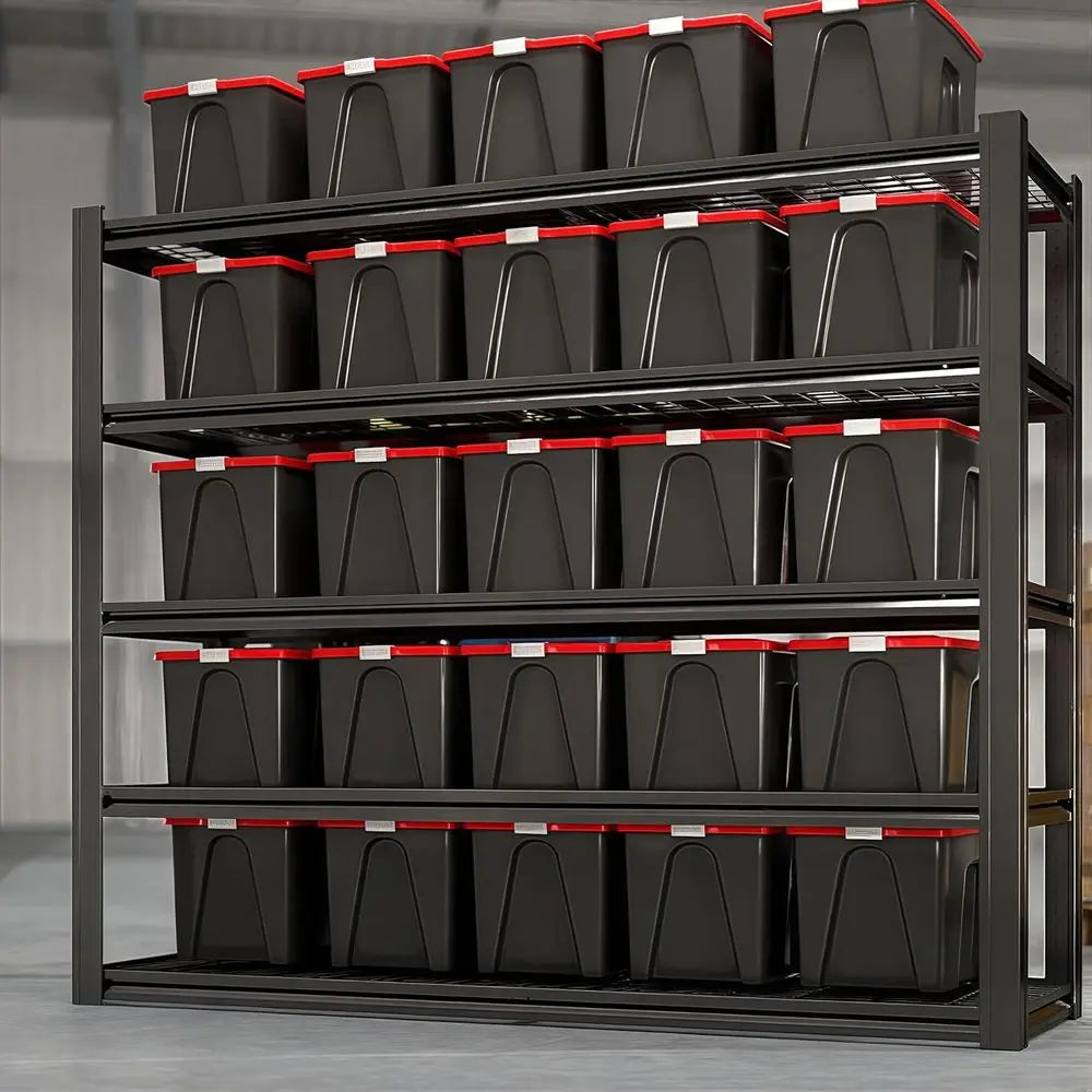 Heavy-Duty Metal Garage Shelving Unit 72x62x24 – 5-Tier