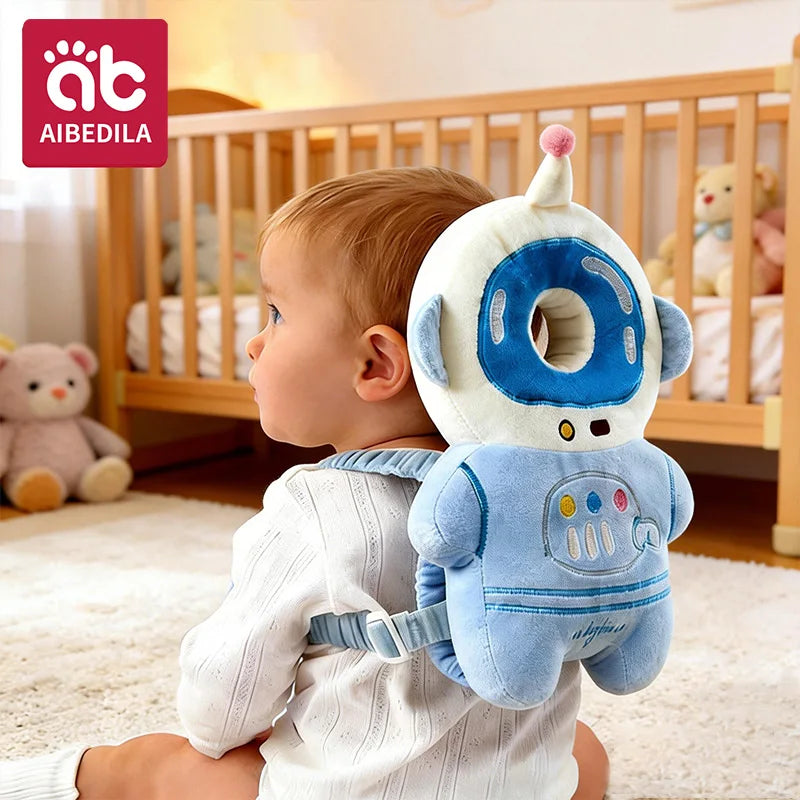Cartoon Baby Head Protection Pillow – Anti-Fall Cushion - EverGrowMarkeplace