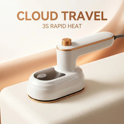 Foldable Handheld Garment Steamer – 180° Rotating Head - EverGrowMarkeplace