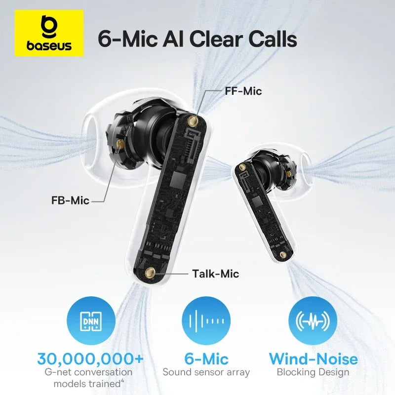 Wireless ANC Earbuds With LDAC Hi-Res Audio and Deep Bass