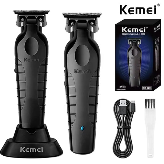 Professional Cordless Hair Clipper – USB Rechargeable Trimmer