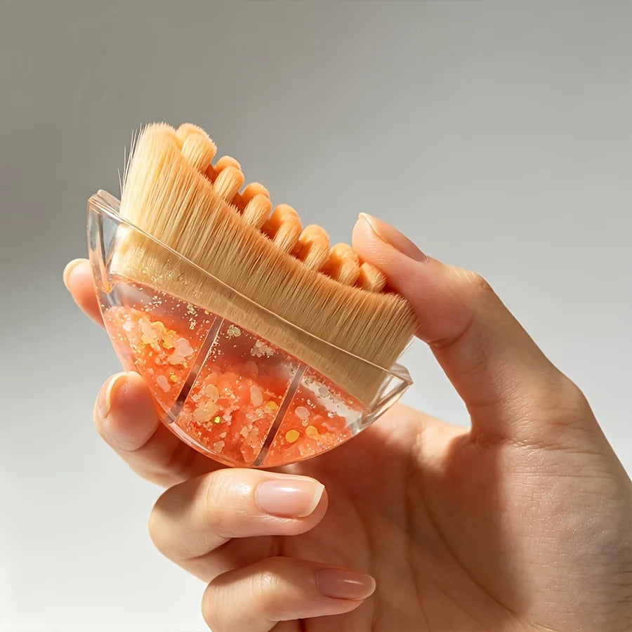 Facial Lymphatic Massage Brush Set with Storage Box