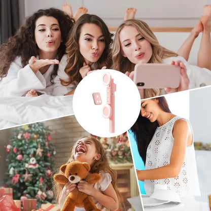6-in-1 Selfie Stick Tripod with Dual Lights and Remote