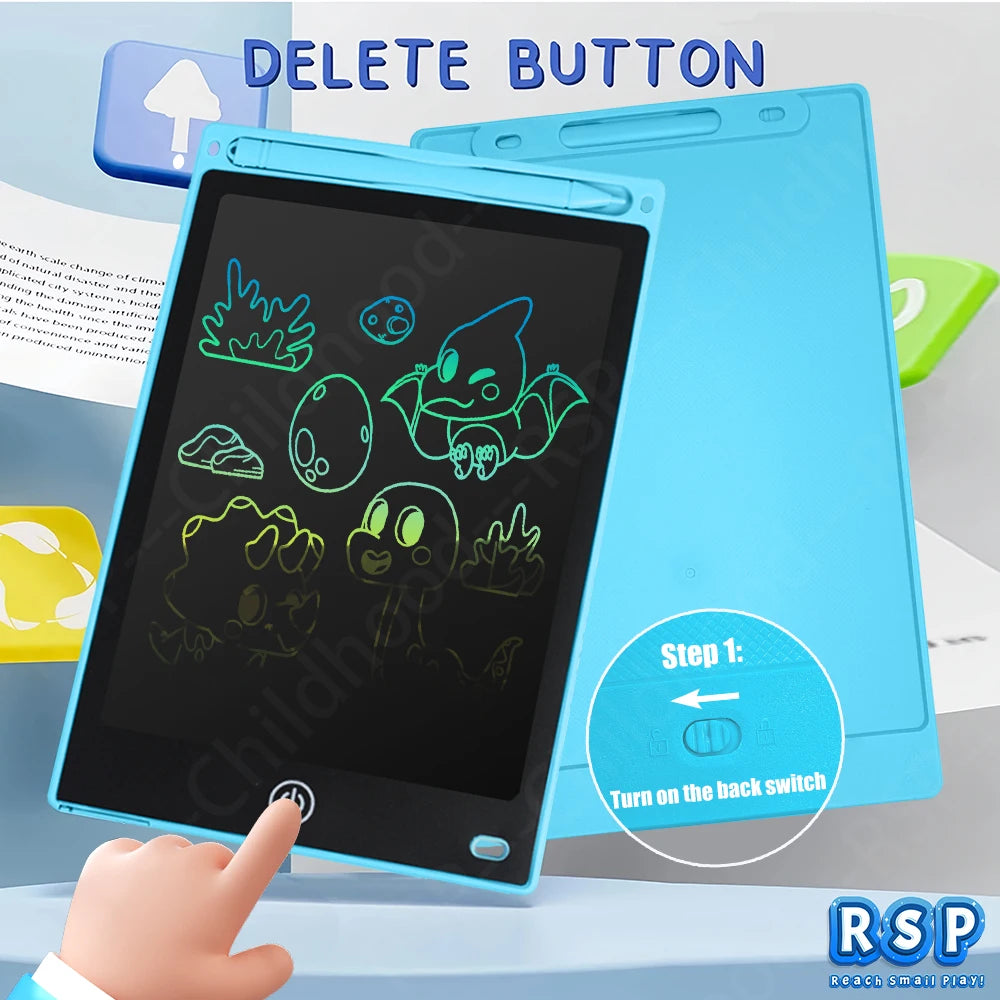 8.5" LCD Writing Tablet For Kids – Portable Drawing Pad