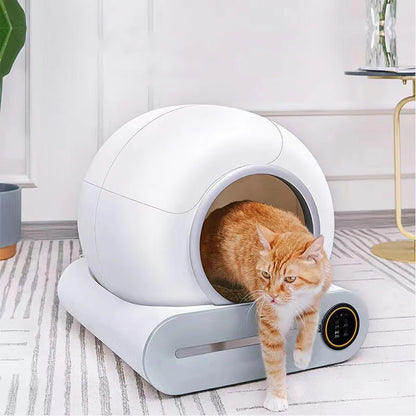 Automatic Self-Cleaning Cat Litter Box with App Control