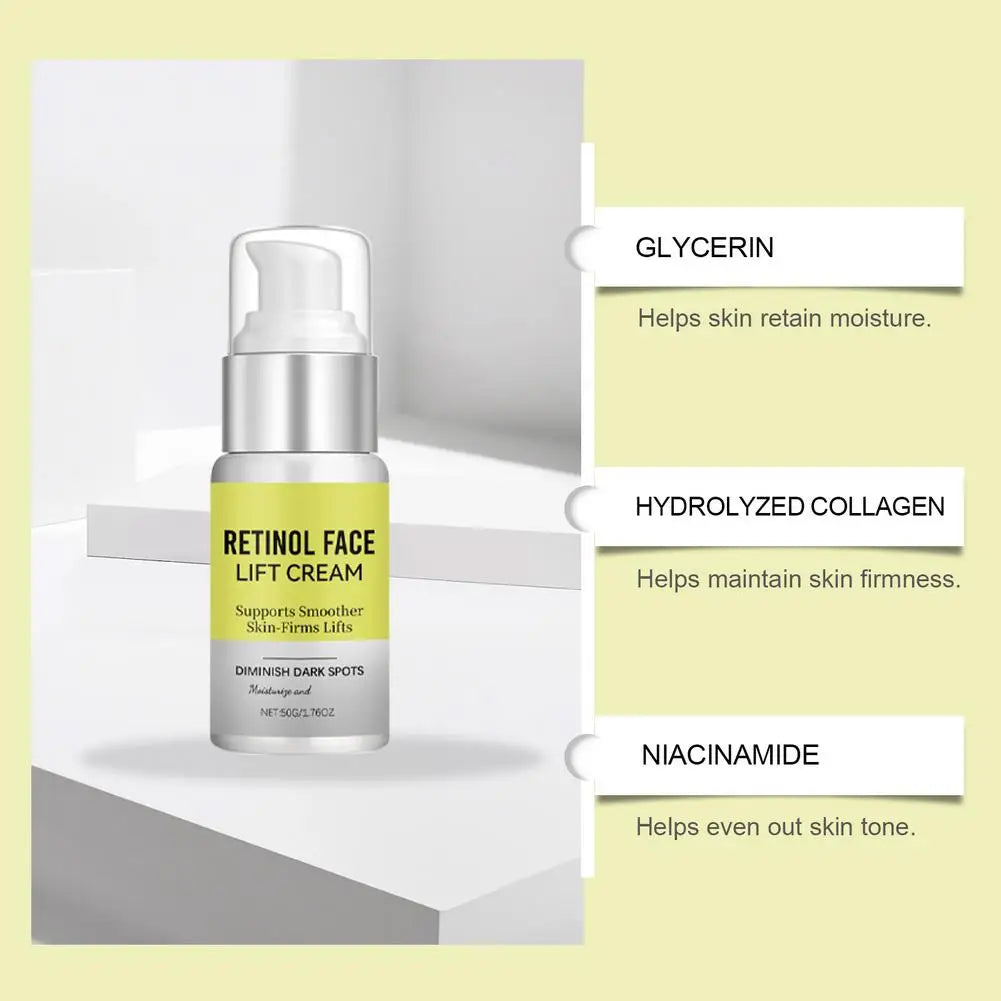 Retinol Eye Cream Serum Anti-Aging For Dark Circles - EverGrowMarkeplace