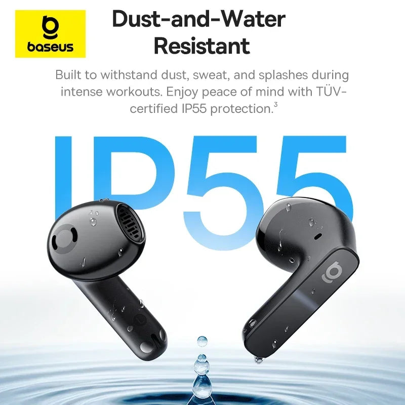 Wireless ANC Earbuds With LDAC Hi-Res Audio and Deep Bass