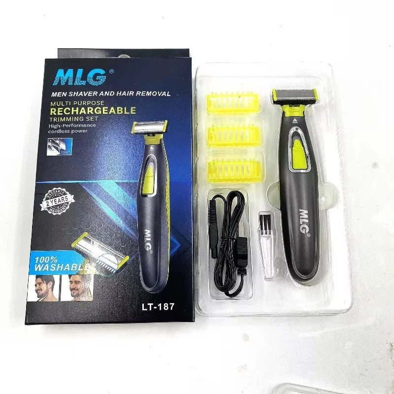 USB Rechargeable Electric Body Trimmer – Washable T-Blade