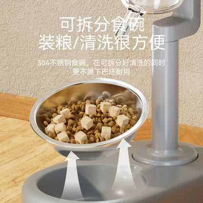 Automatic No-Drip Pet Water Feeder Bowl Dispenser