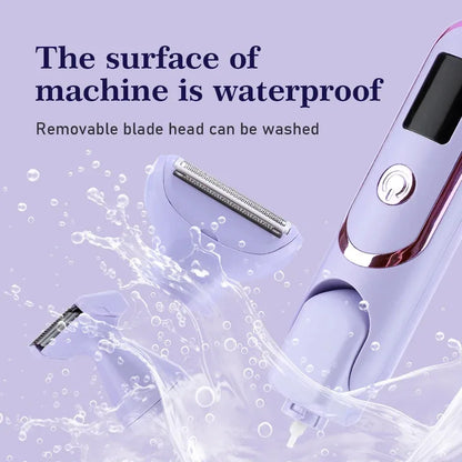 5-in-1 Electric Women’s Shaver – Cordless LCD Hair Trimmer