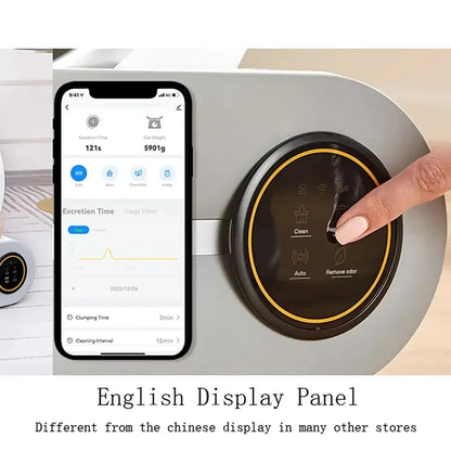 Automatic Smart Cat Litter Box – Self-Cleaning Enclosed