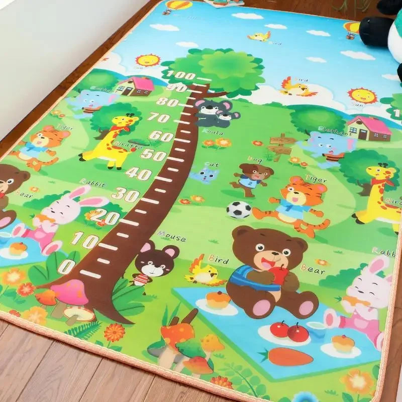 Foldable Baby Play Mat 120×90 cm – Waterproof Foam Rug - EverGrowMarkeplace