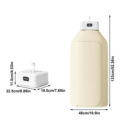 Portable Electric Clothes Dryer – Foldable Space-Saving Stand - EverGrowMarkeplace