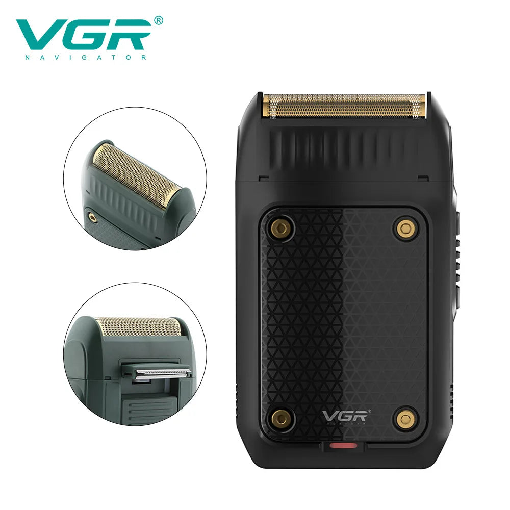 USB Rechargeable Beard Trimmer Electric Shaver for Men