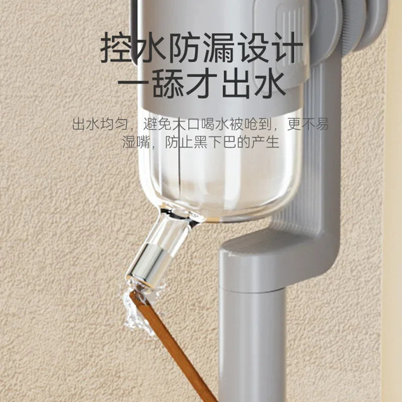 Automatic No-Drip Pet Water Feeder Bowl Dispenser