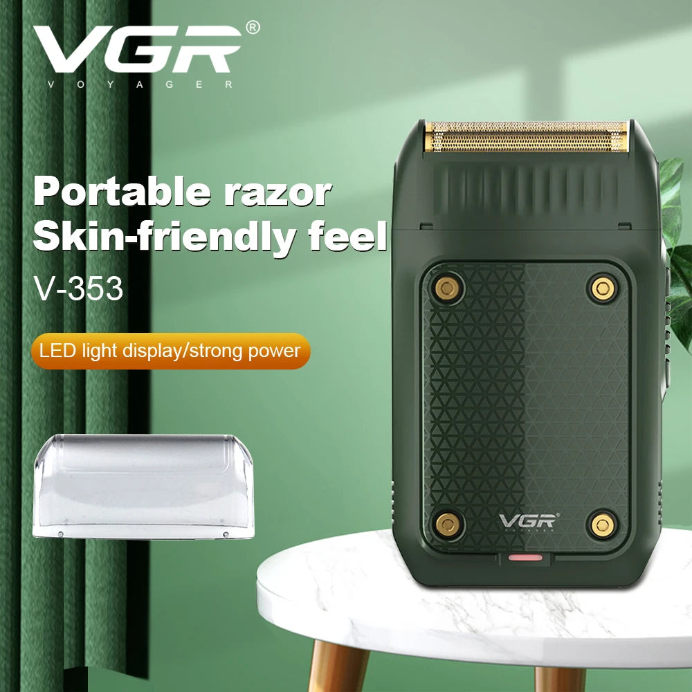USB Rechargeable Beard Trimmer Electric Shaver for Men