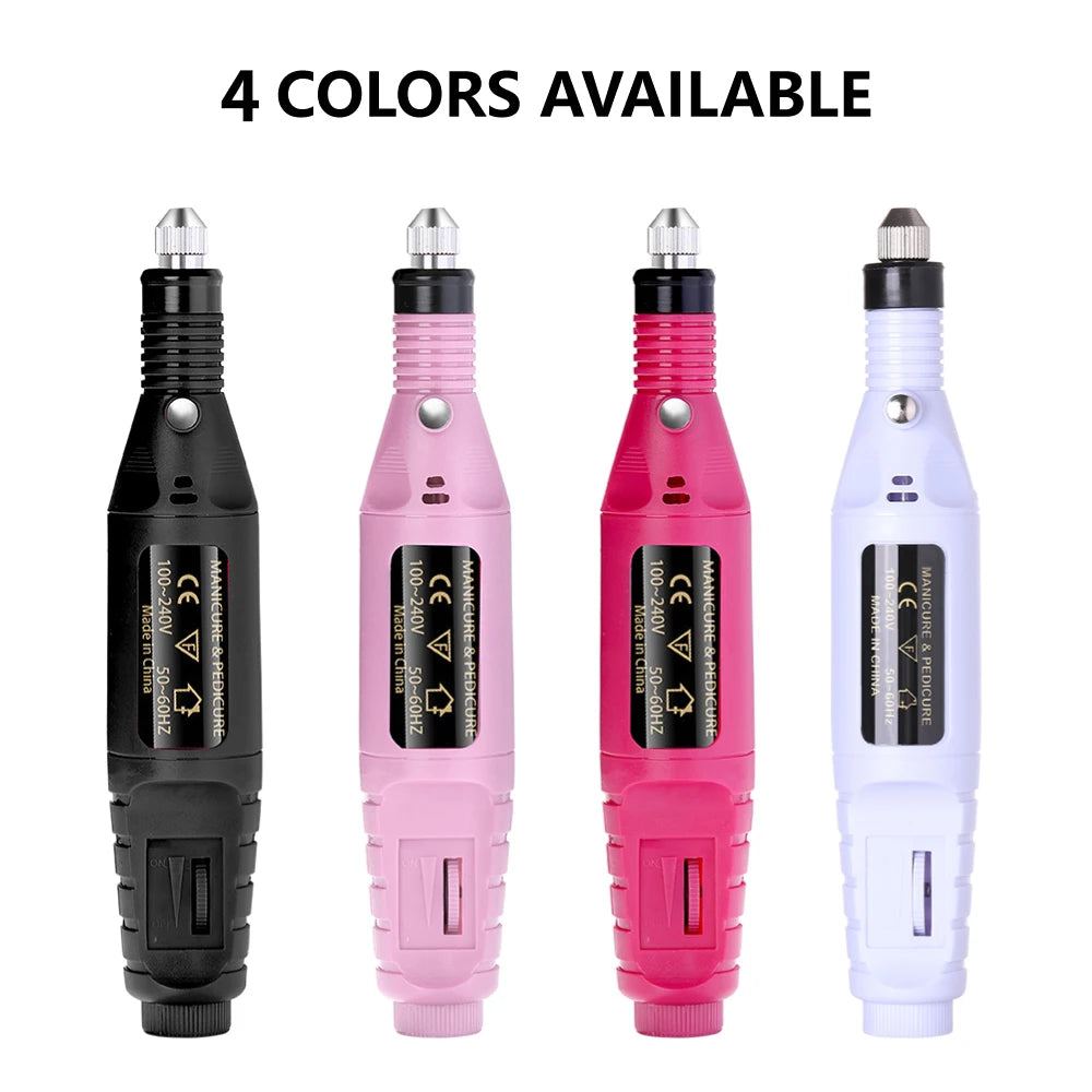 Electric Nail Drill Set for Manicure and Pedicure Care - EverGrowMarkeplace