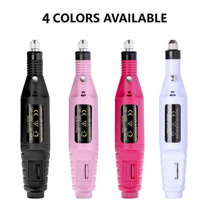 Electric Nail Drill Set for Manicure and Pedicure Care - EverGrowMarkeplace