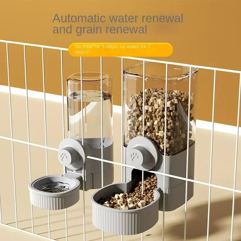 Hanging Automatic Pet Water Feeder Bowl For Cages
