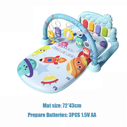 Baby Piano Play Gym Mat with Educational Activity Toys