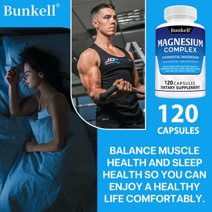 Magnesium Complex Capsules – Support Bones, Muscles & Sleep